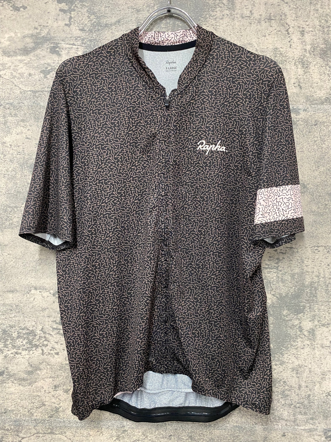JI371 ラファ Rapha PRO TEAM LIGHT WEIGHT JERSEY サイクルジャージ 茶 XL
