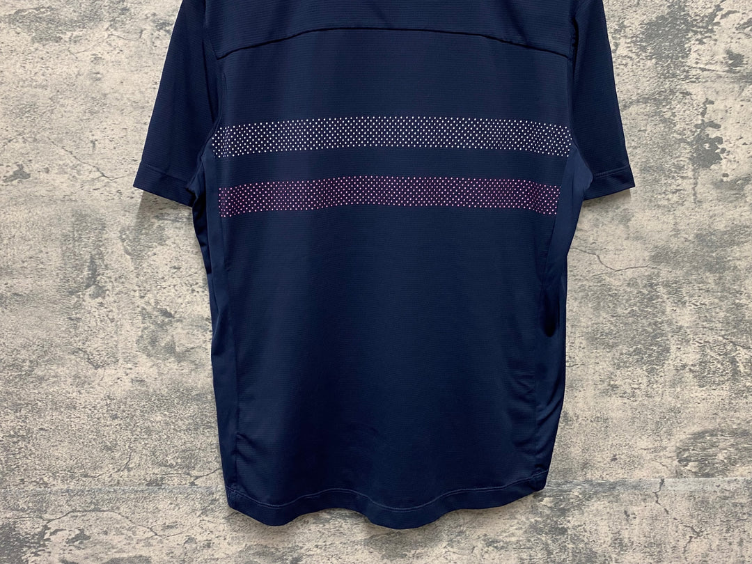JY090 ラファ Rapha WOMEN'S EXPLORE TECHNICAL T-SHIRT 半袖 Tシャツ レディース 紺 M
