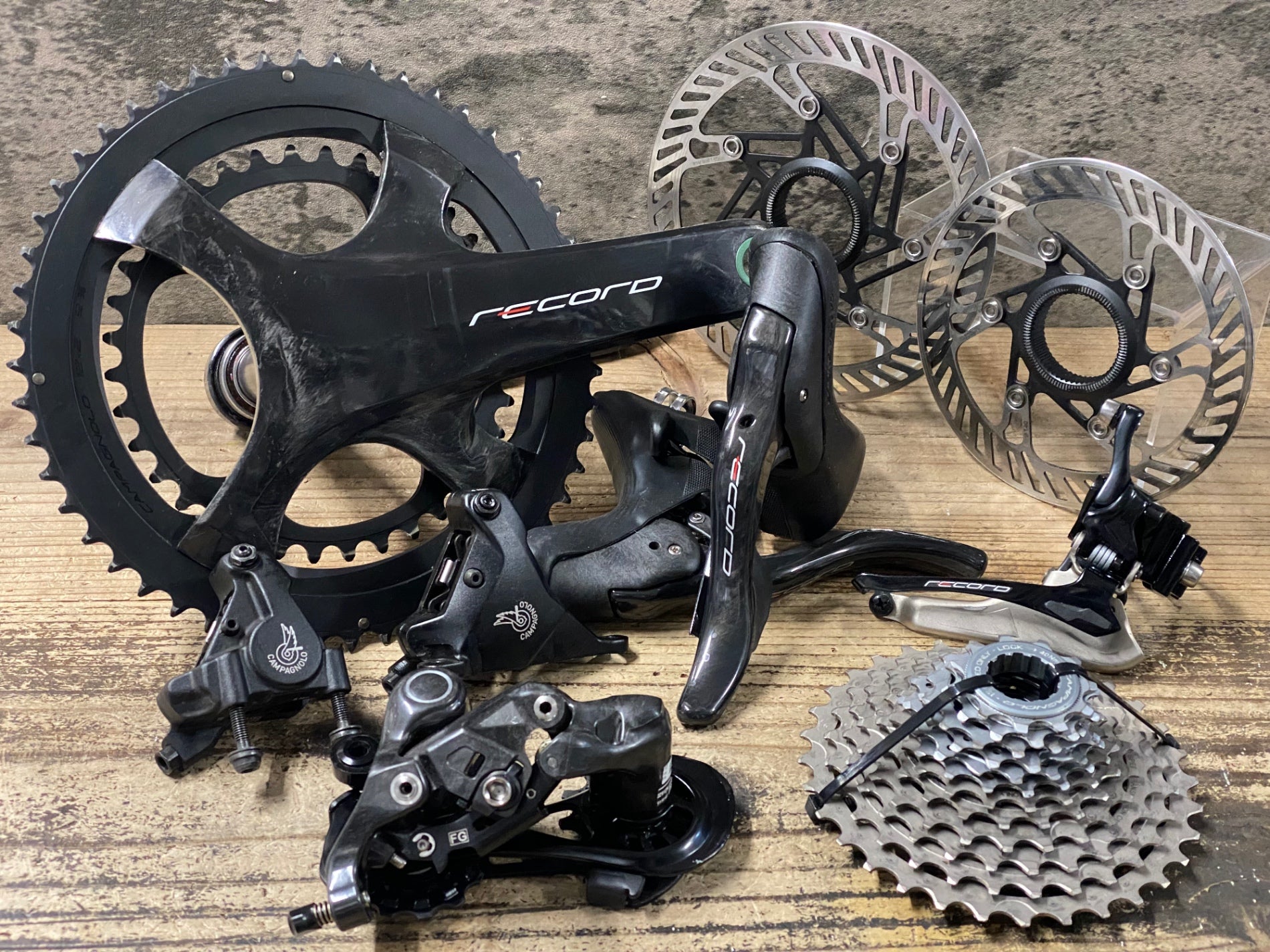 Campagnolo Record キャリパーブレーキ　12sモデル IN795 カンパニョーロ CAMPAGNOLO レコード RECORD 12S 油圧ディスク