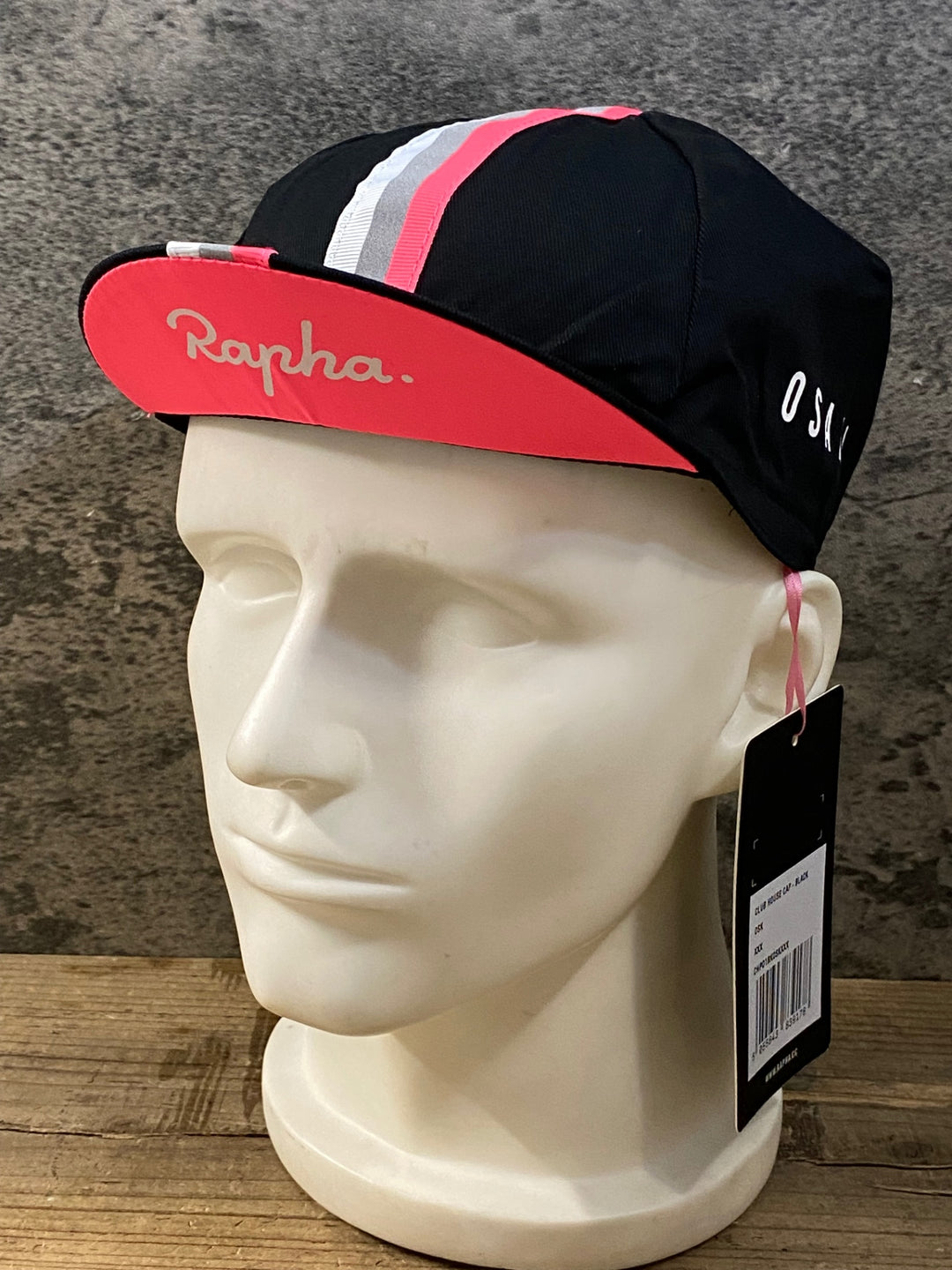 JZ549 ラファ Rapha CLUB HOUSE CAP OSK サイクルキャップ 黒 ワンサイズ