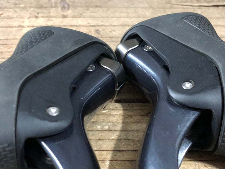 KG494 シマノ SHIMANO アルテグラ ULTEGRA ST-6870 STIレバー 左右セット 動作確認済 ※クランプバンド欠品