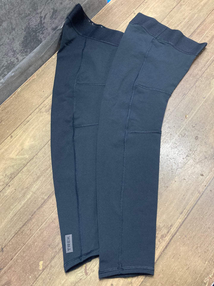 KL211 トレック TREK レッグウォーマー 黒 M 裏起毛