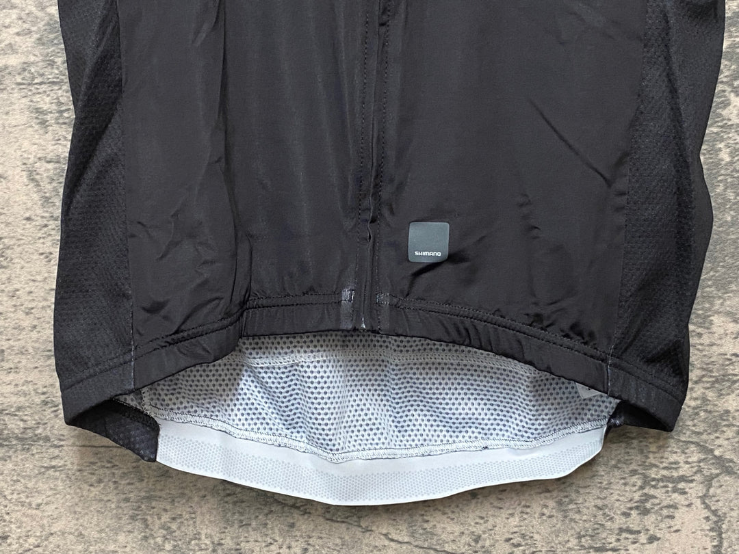 JY878 シマノ SHIMANO 半袖 サイクルジャージ ターコイズ 黒 M