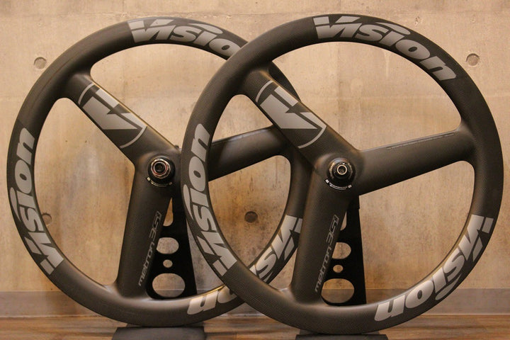 【訳あり】VISION メトロン METRON METRON 3 SPOKE DISC カーボン チューブレスレディ シマノ 11/12S 18C【名古屋店】
