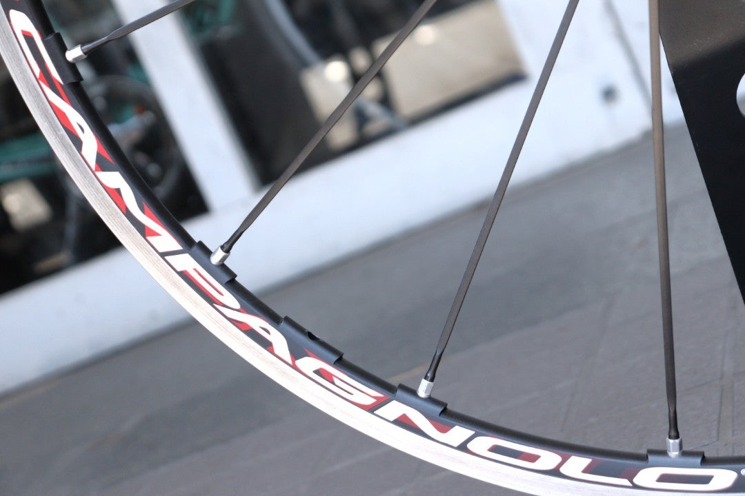 カンパニョーロ CAMPAGNOLO ユーラス EURUS アルミ クリンチャー ホイールセット カンパ10S 15C ナローリム 【横浜店】