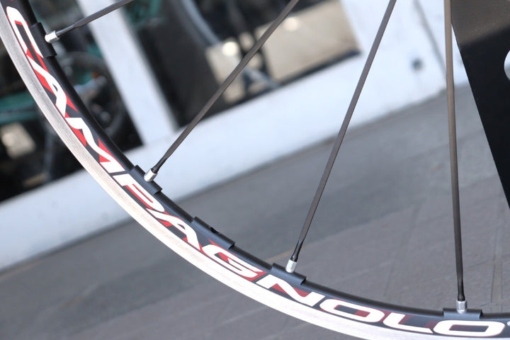 カンパニョーロ CAMPAGNOLO ユーラス EURUS アルミ クリンチャー ホイールセット カンパ10S 15C ナローリム 【横浜店】