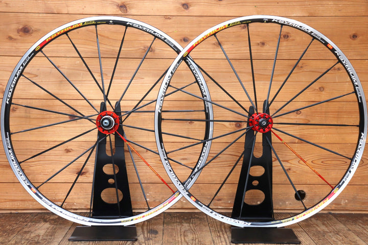 マヴィック MAVIC キシリウム KSYRIUM ES アルミ クリンチャー ホイールセット シマノ12/11S ナローリム 13C 【芦屋店】