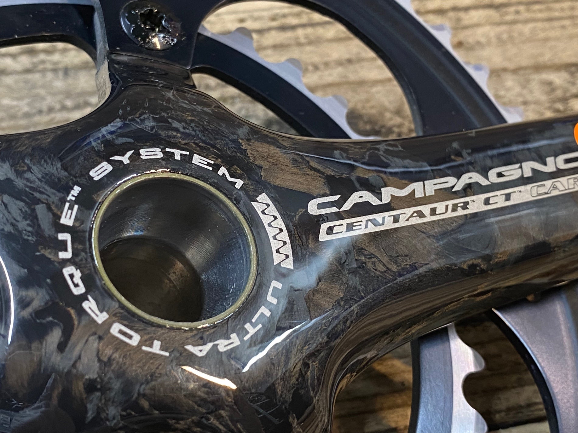 Campagnolo Centaur カーボンクランク 50-34T BB付き Campagnolo Centaur カーボンクランク 50-34T BB付き Campagnolo