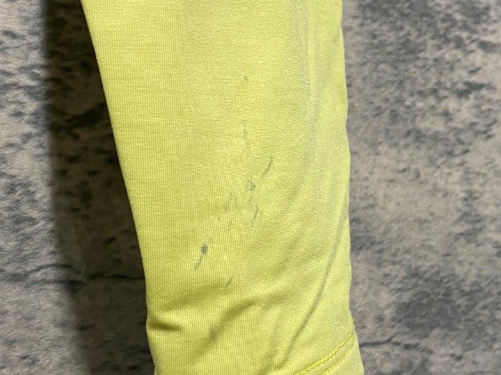 JW755 イザドア Isadore Debut Long Sleeve Jersey 長袖 サイクルジャージ 黄 S 裏起毛