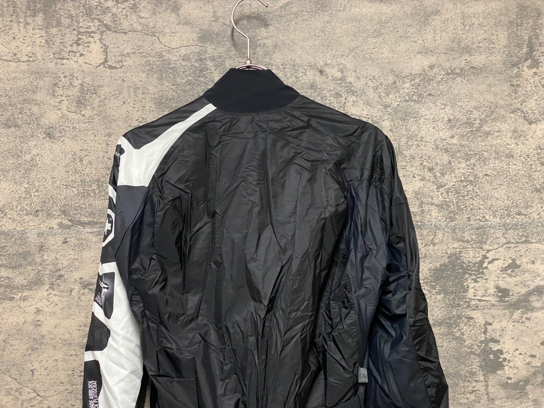 KG633 アソス assos MILLE EVO JACKET EVO7 長袖 サイクルジャケット 黒 XS ※ほつれ