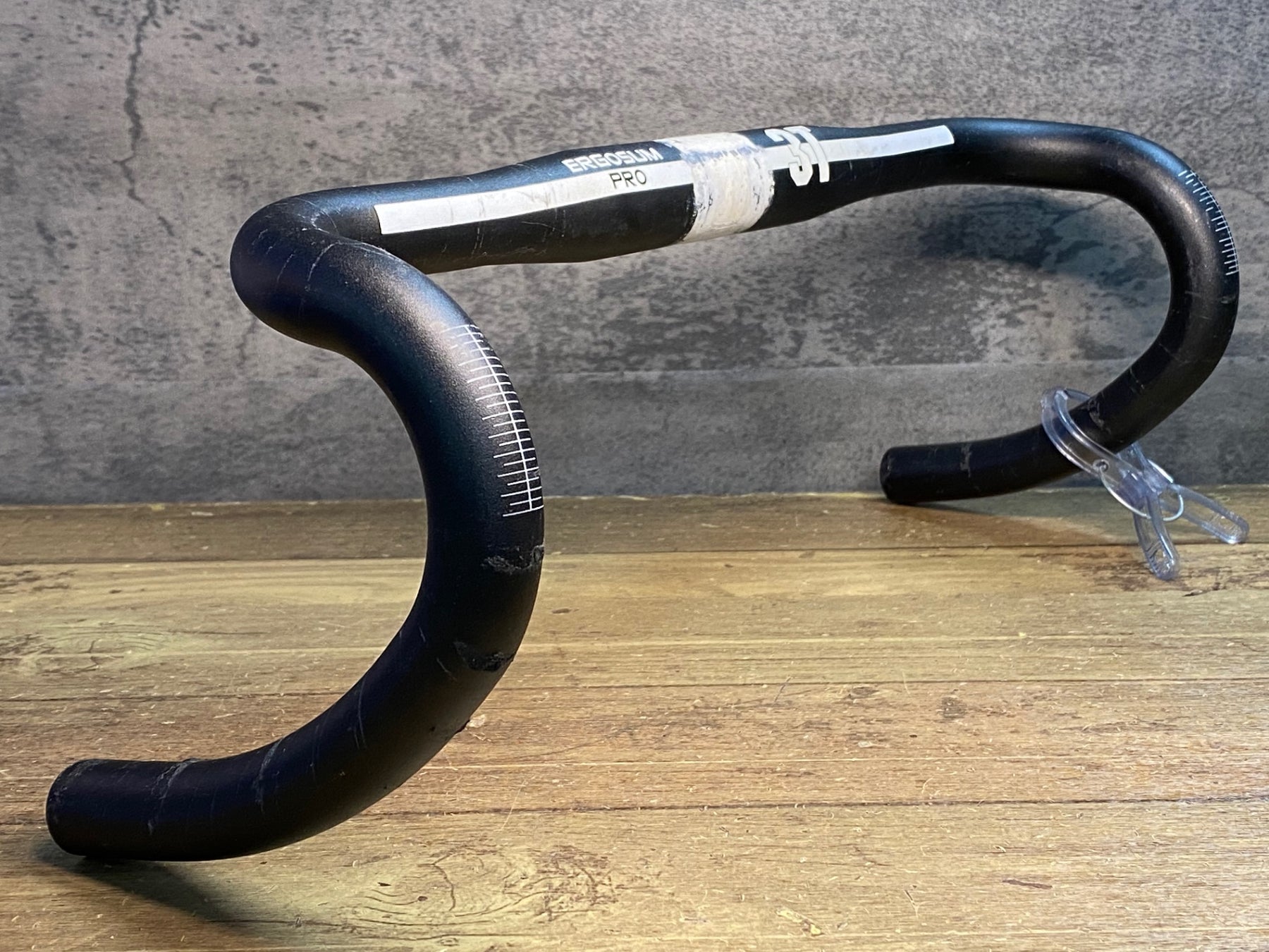 JP661 3T ERGOSUM PRO アルミ ドロップハンドル ブラケットC-C400mm