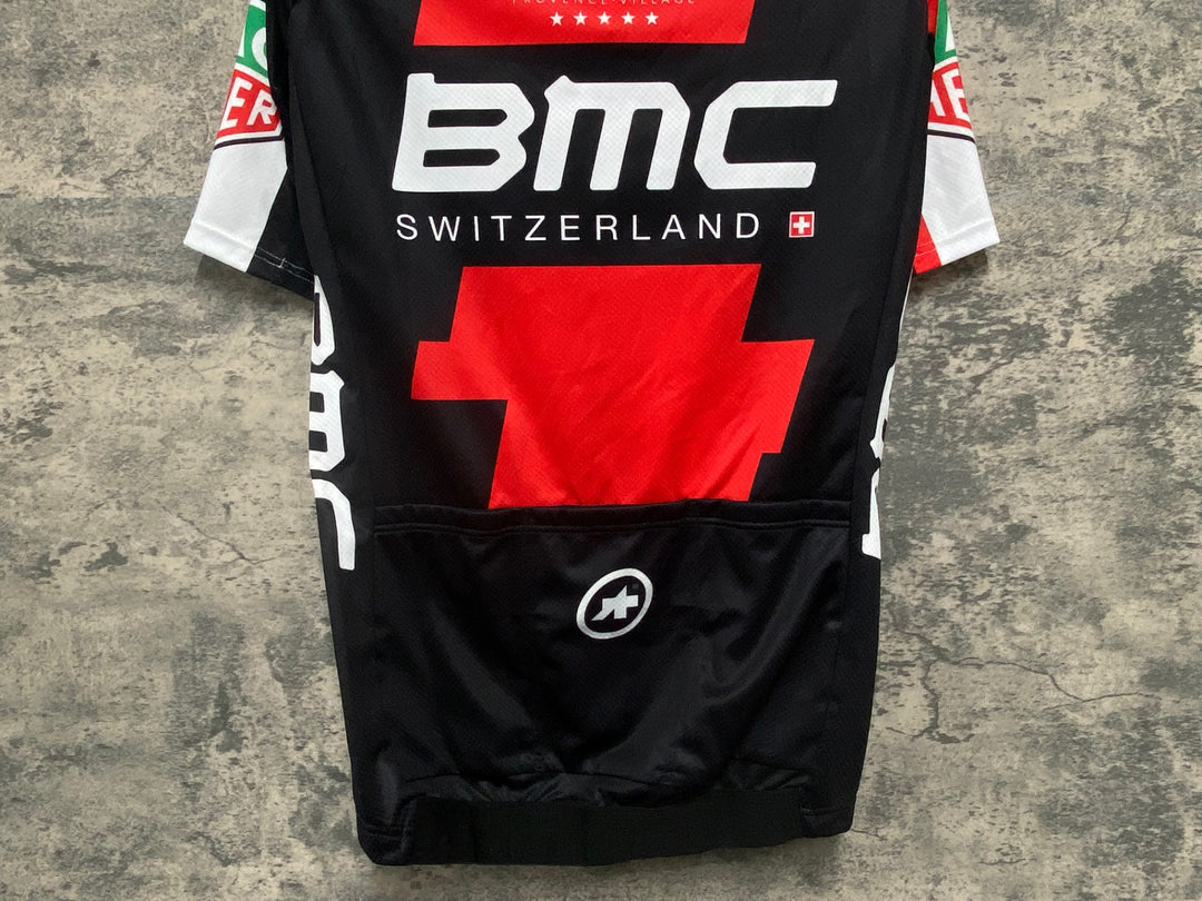 JG625 アソス assos BMC 半袖 サイクルジャージ 黒赤 S