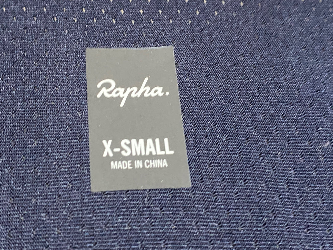 JO792 ラファ Rapha CARGO WINTER TIGHTS WITH PAD ビブタイツ 紺 XS 裏起毛