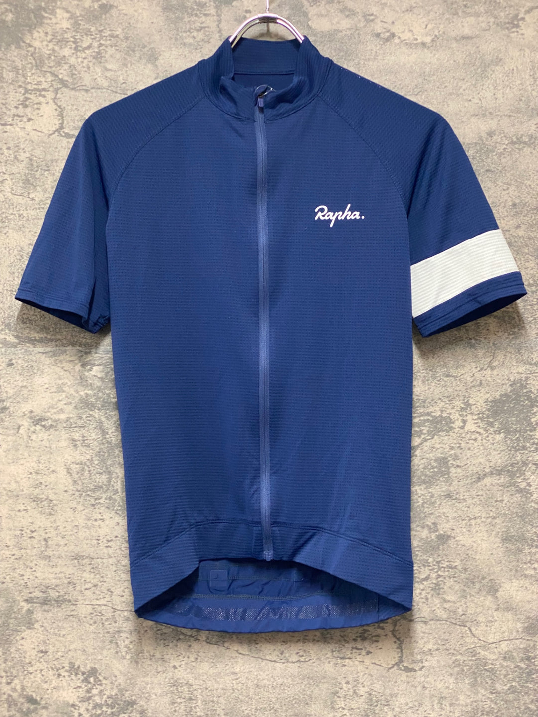 KN403 ラファ Rapha CORE LIGHTWEIGHT JERSEY 半袖 サイクルジャージ 紺 S