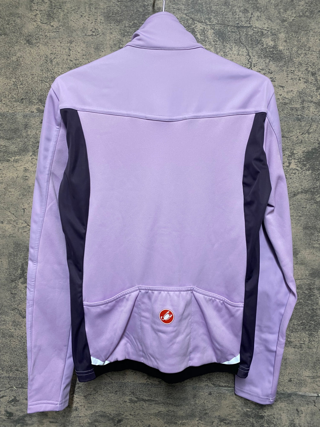 KR809 カステリ CASTELLI TRANSITION 2 W JACKET 長袖 サイクルジャケット 紫 M GORE-TEX INFINIUM レディース
