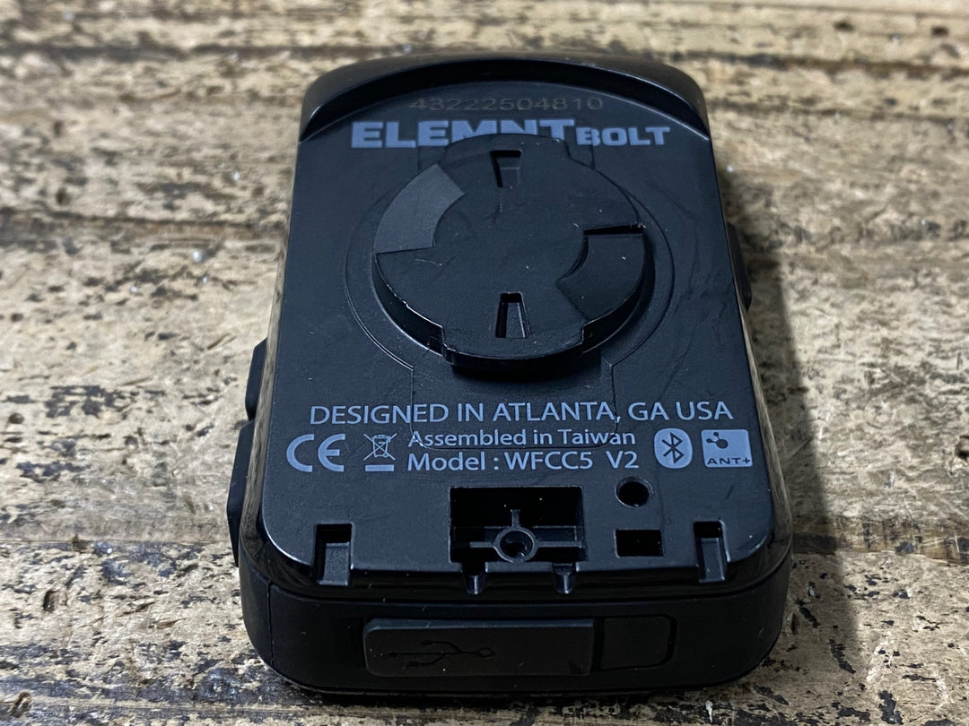 JP597 ワフー WAHOO ELEMENT VOLT V2 サイクルコンピューター スピードセンサー付き
