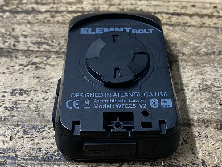 JP597 ワフー WAHOO ELEMENT VOLT V2 サイクルコンピューター スピードセンサー付き