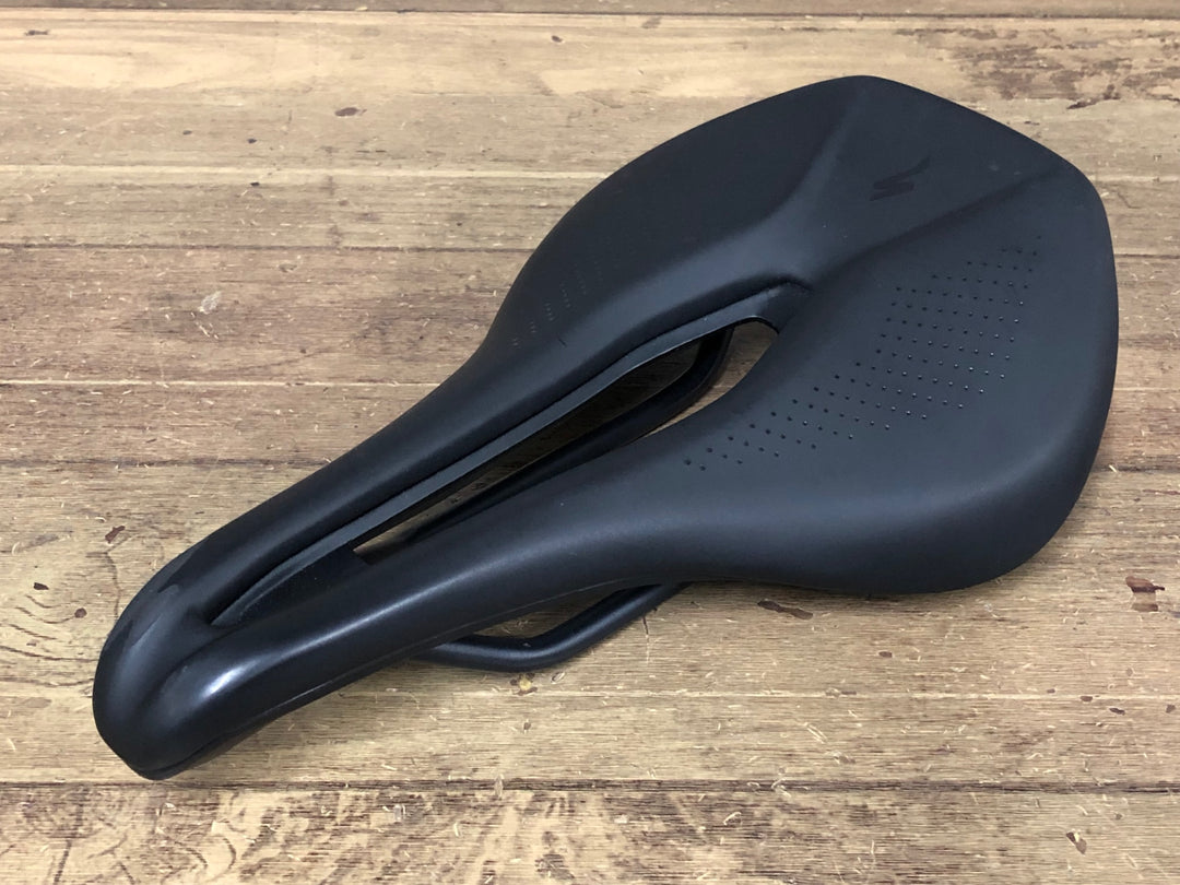 JQ333 スペシャライズド SPECIALIZED POWER EXPERT 143mm サドル ※先端削れ、レールクランプ跡