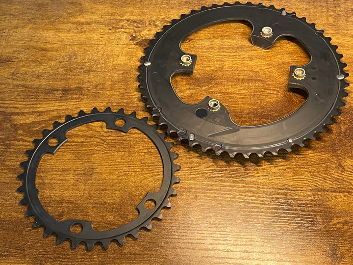 KP403 SHIMANO ULTEGRA FC-R8000 チェーンリングセット50/34T 完成車外し