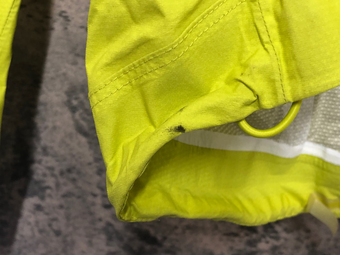 JZ668 ラファ Rapha RAIN JACKET 長袖 レインジャケット 黃 XS ※汚れ 滑り止め剥げ