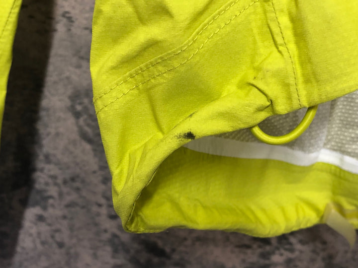 JZ668 ラファ Rapha RAIN JACKET 長袖 レインジャケット 黃 XS ※汚れ 滑り止め剥げ