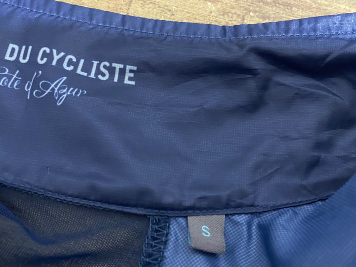 KS238 カフェドシクリステ cafe du cycliste Petra Jacket 長袖 ウィンドブレーカー 紺 S