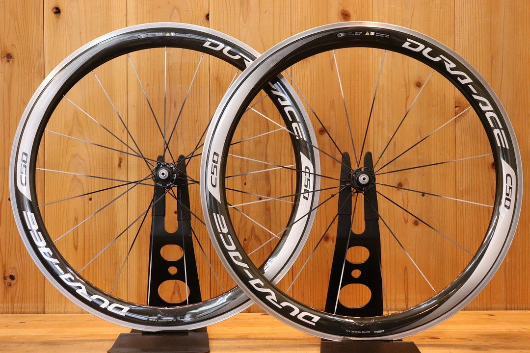 シマノ SHIMANO デュラエース DURA-ACE WH-9000 C50 CL アルミ カーボン クリンチャー ホイールセット シマノ 11S/12S 【芦屋店】