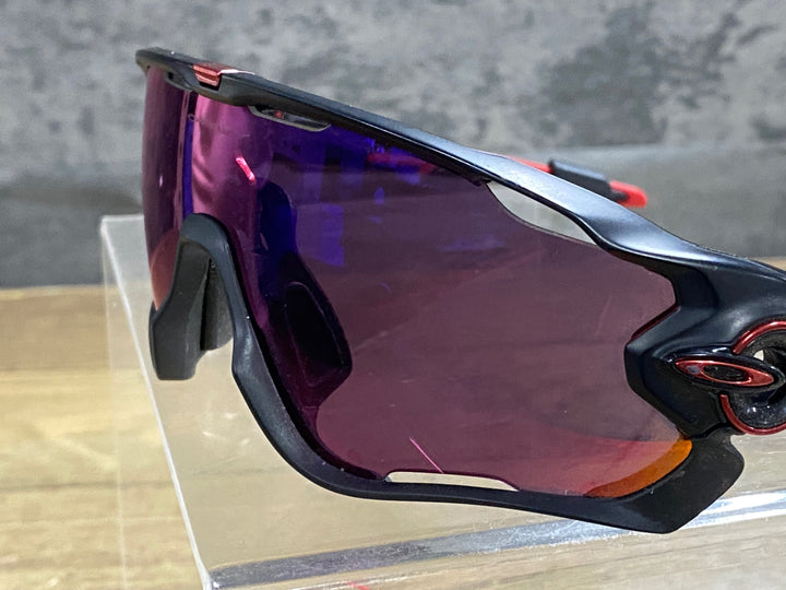 KG235 オークリー OAKLEY JAWBREAKER サングラス アイウェア 黒 赤 PRIZM PHOTOCHROMIC ※レンズ剥離ジャンク
