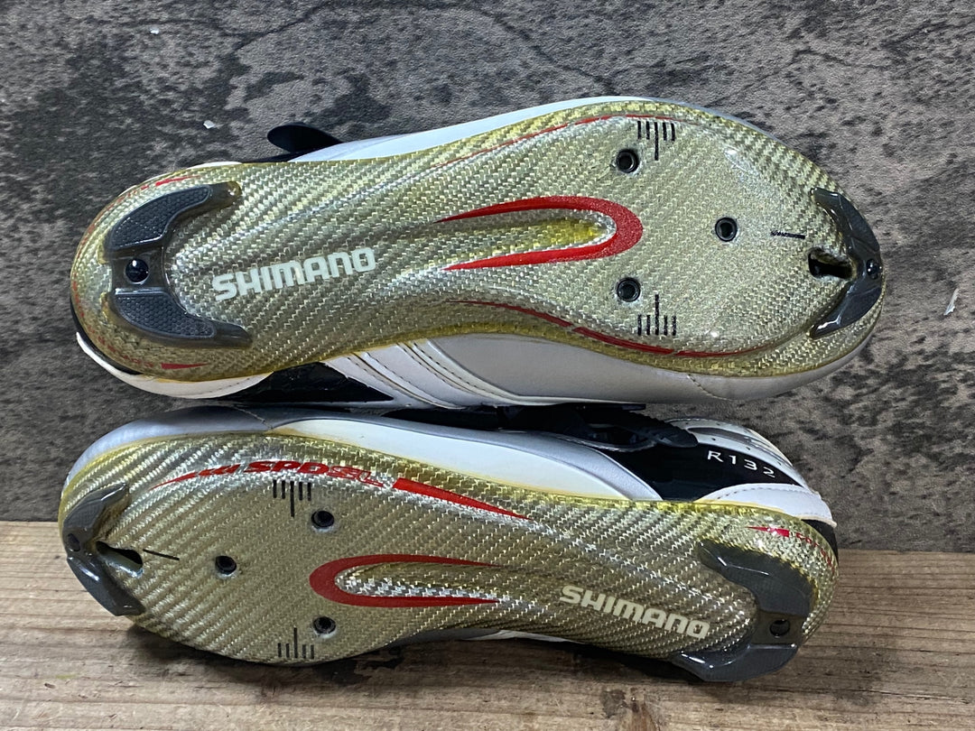 JR503 シマノ SHIMANO SH-R132L ビンディングシューズ 黒 EU37
