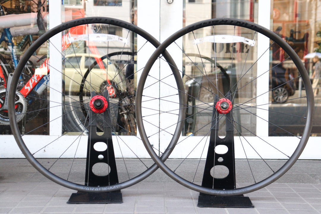 ボントレガー BONTRAGER パラダイム PARADIGM SL DISC アルミ チューブレスレディ ホイールセット シマノ11S/12S 【横浜店】