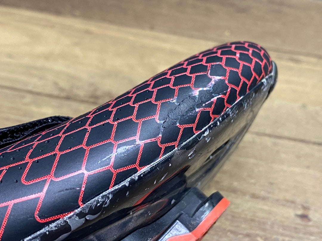 JN289 スペシャライズド SPECIALIZED S-WORKS 6 RD ビンディングシューズ 黒 3穴 EU44.5 ※ジャンク