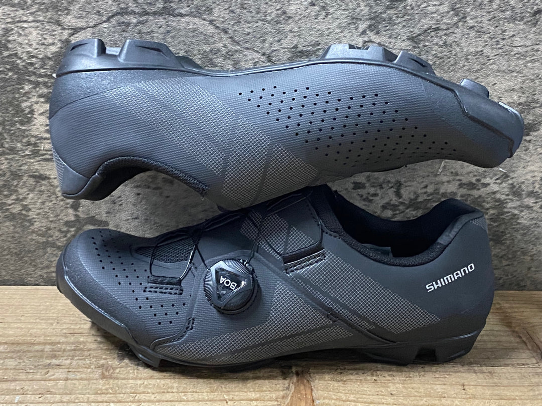 KI037 シマノ SHIMANO XC3 SH-XC300 ビンディングシューズ SPD 黒 EU40