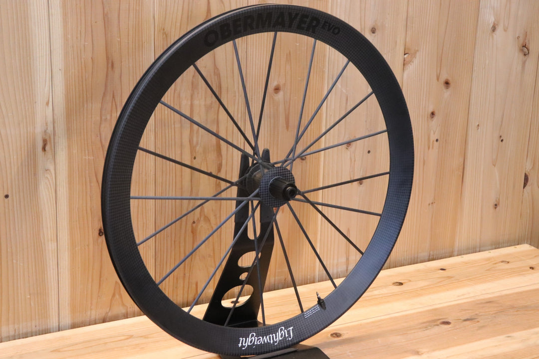 ライトウェイト LIGHTWEIGHT オーバーマイヤーエボ OBERMAYER EVO カーボン クリンチャー リアのみ シマノ11S/12S 【芦屋店】