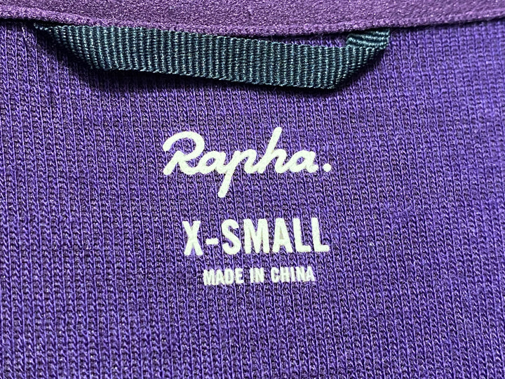 JM460 ラファ Rapha WOMEN'S BREVET JERSEY Ⅱ 半袖 サイクルジャージ 紫 黒 レディース XS