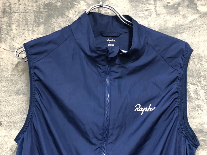 KD854 ラファ Rapha CORE GILET サイクルベスト ジレ 紺 L