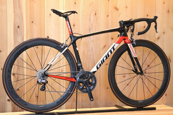 ジャイアント GIANT TCR ADVANCED PRO TEAM 2018年モデル Sサイズ シマノ アルテグラ 6870 DI2 11S カーボン ロードバイク 【芦屋店】