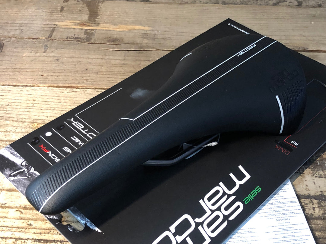 JR313 サンマルコ san marco Regale RACiNG PROTEK サドル 黒白 NARROW XSiLiTE レール