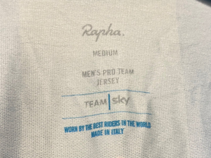 KJ204 ラファ Rapha プロチーム MEN`S PRO TEAM JERSEY 半袖 サイクルジャージ チームスカイ M 青