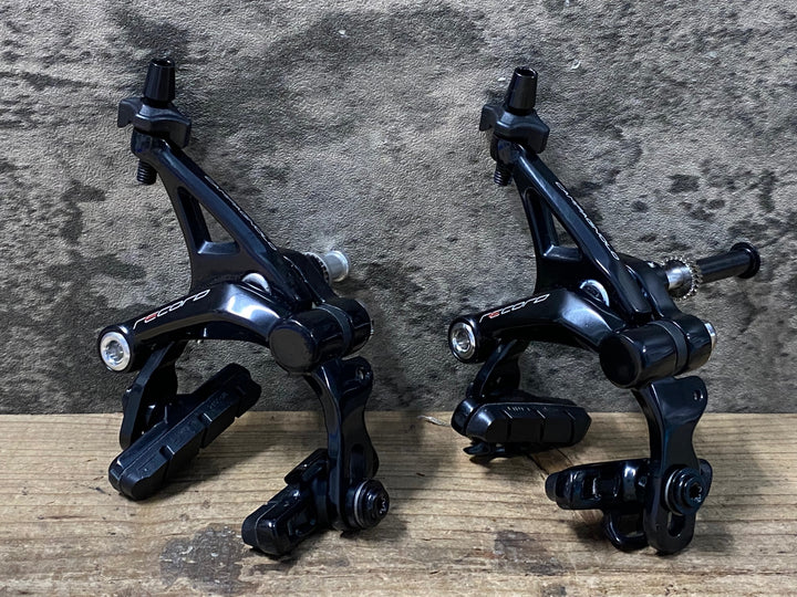 KQ595 カンパニョーロ CAMPAGNOLO レコード RECORD BR19-REDP キャリパーブレーキ 前後セット ※ナット片方社外品