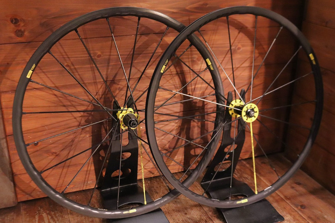 マビック MAVIC キシリウム KSYRIUM 125 アルミ クリンチャー ホイールセット カンパ 11S/12S ナローリム 15C 【東京南麻布店】