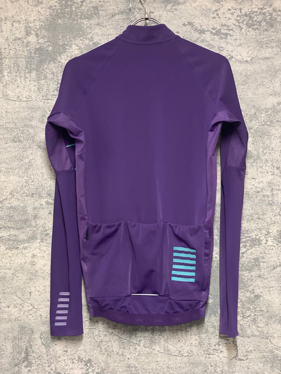 KH912 ラファ Rapha PRO TEAM LONG SLEEVE THERMAL JERSEY 長袖 サイクルジャージ パープル S