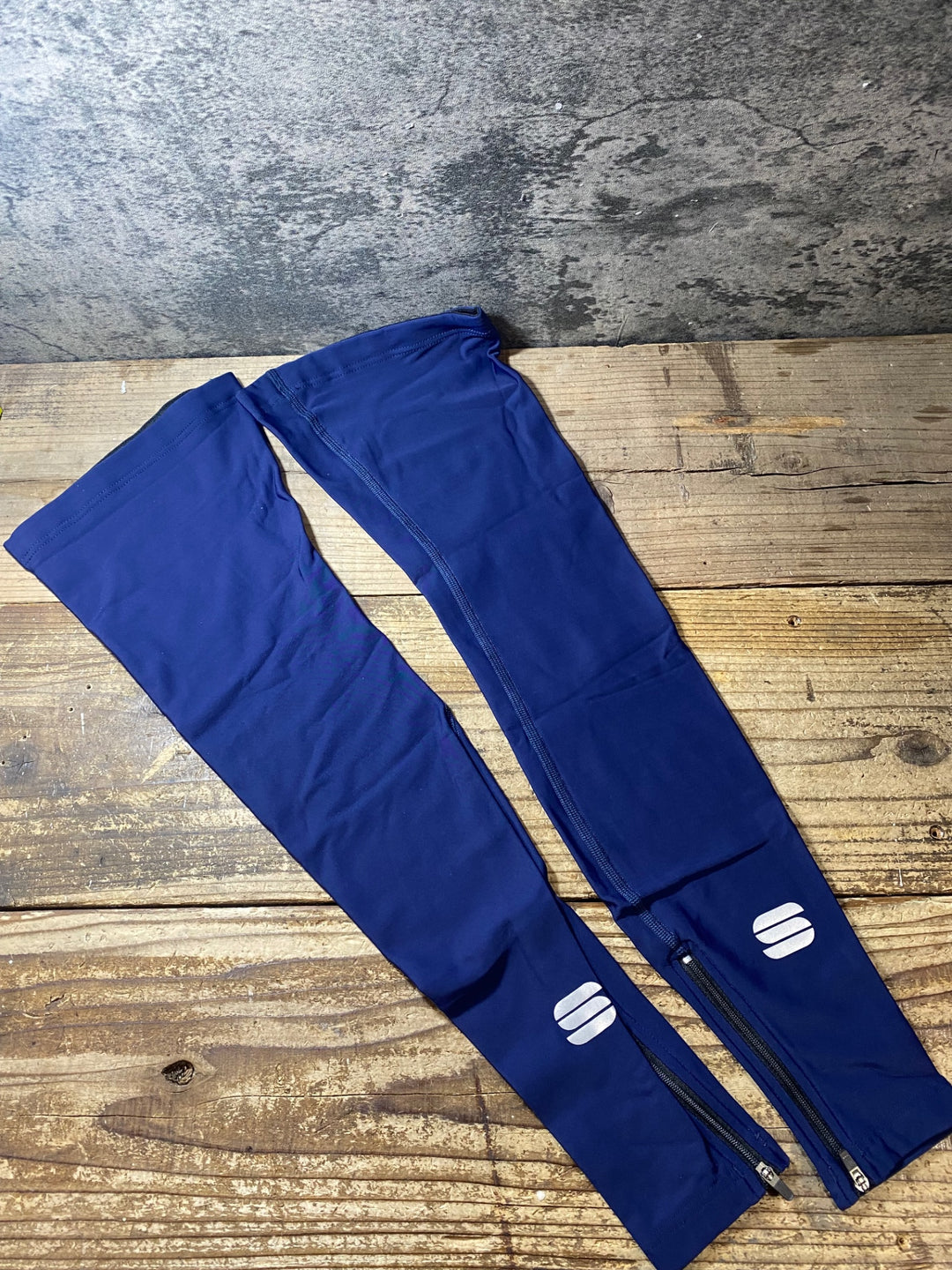JS544 スポーツフル SPORTFUL LEG WARMWERS Mサイズ 紺色