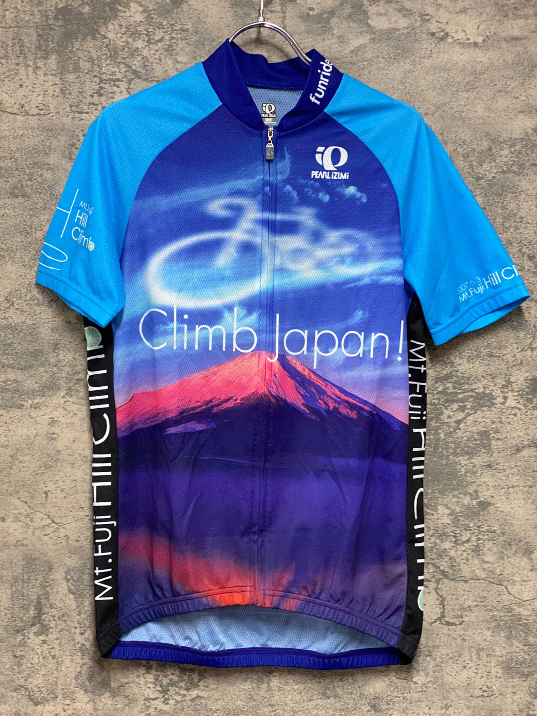 JM591 パールイズミ PEARL IZUMI 半袖 サイクルジャージ 青 L