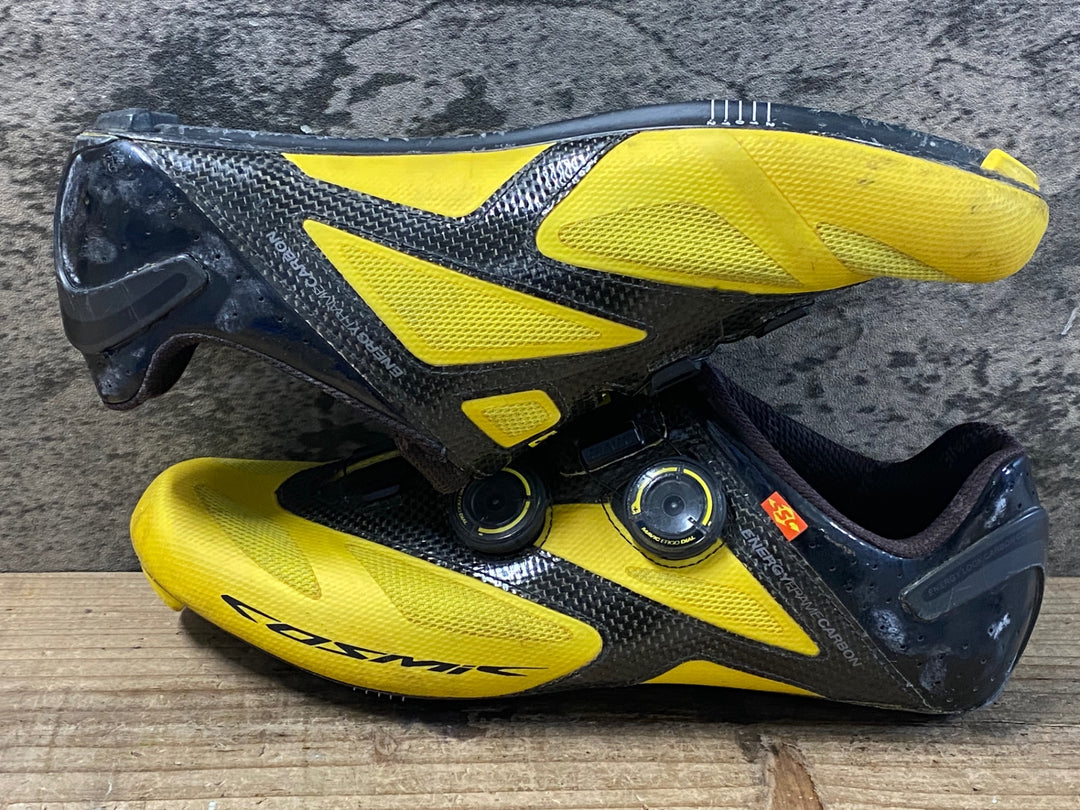 KH365 マヴィック MAVIC COSMIC BOA ビンディングシューズ 黒 3穴 41 1/3 26cm