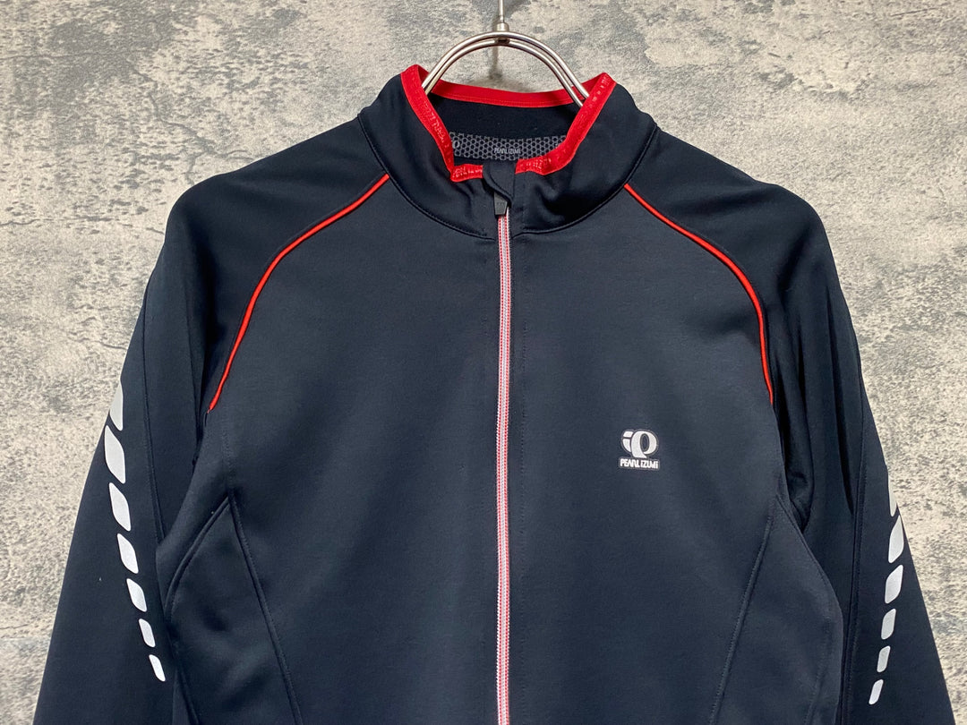 KD839 パールイズミ PEARL iZUMi 長袖 サイクルジャケット 黒 M 裏起毛 THERMODRESS NEO