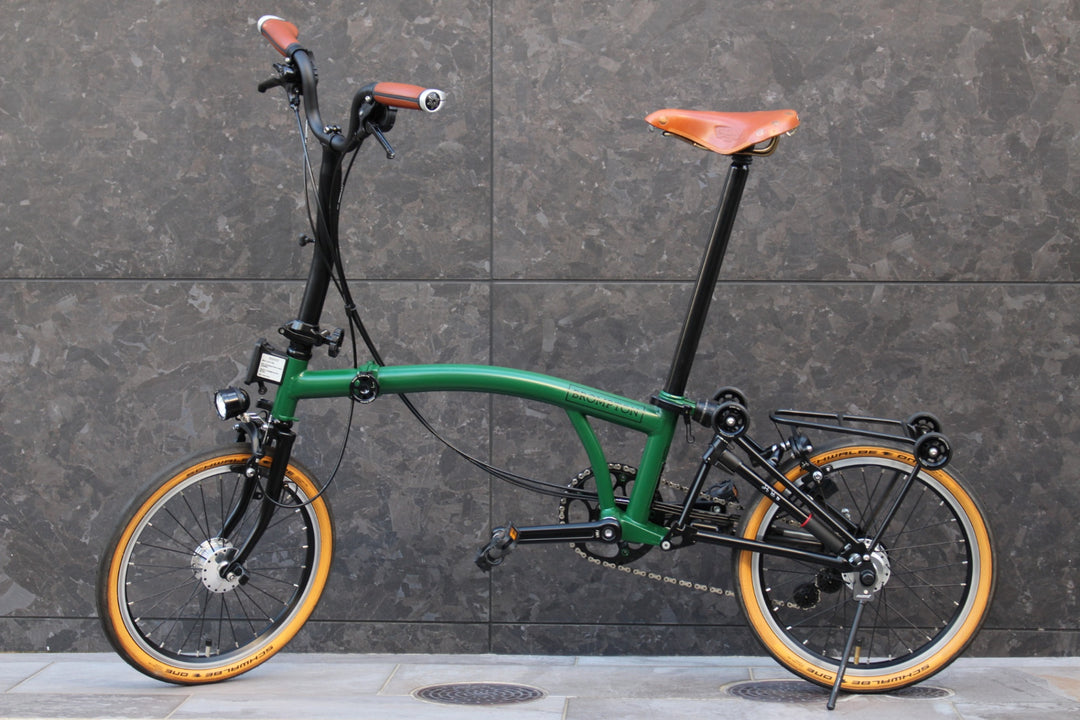 ブロンプトン BROMPTON M6R 2021 外装2S×内装3S 16インチ 折り畳み 小径車 ミニベロ ハブダイナモ 【福岡店】