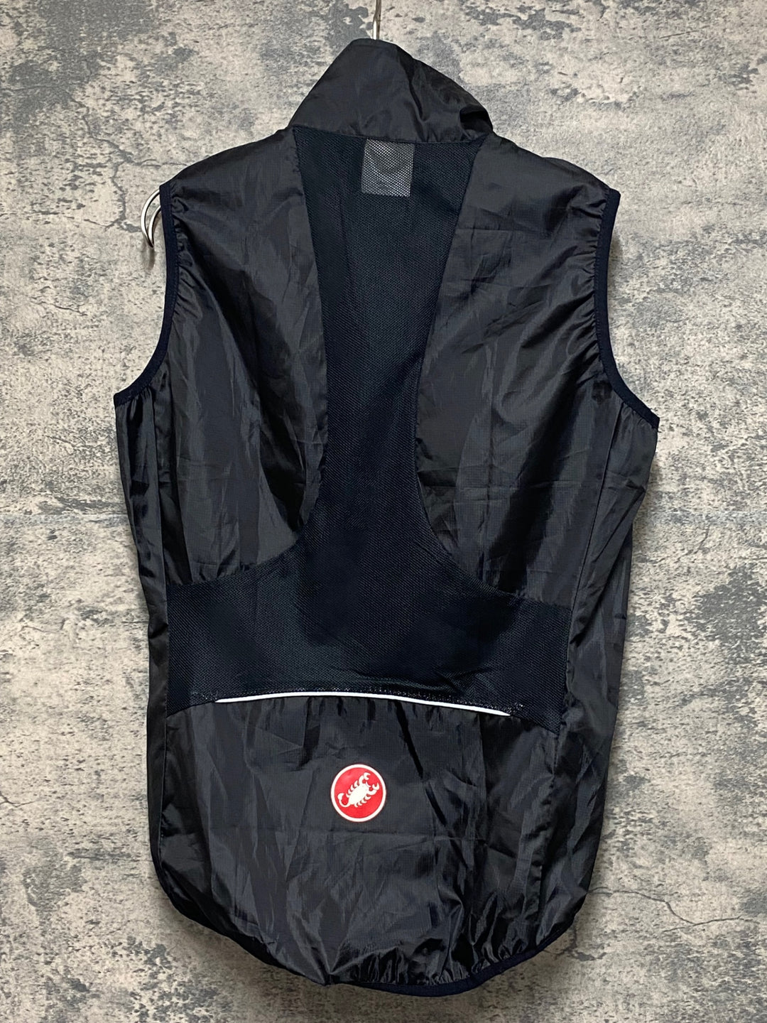 KF199 カステリ CASTELLI ジレ サイクルベスト 黒 S