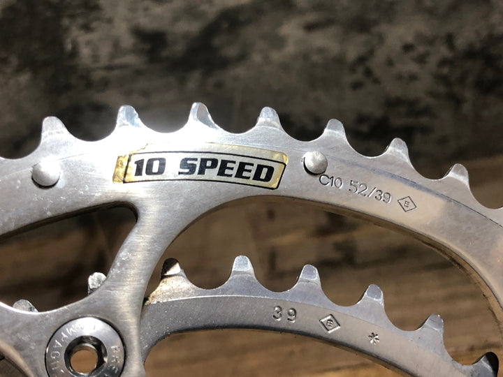 KG132 カンパニョーロ CAMPAGNOLO レコード RECORD クランク 170mm 52/39T 10S