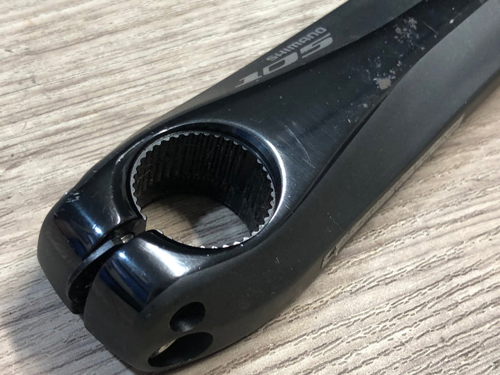 JQ271 シマノ SHIMANO 105 FC-5700 左クランクアーム 170mm ※リング欠品