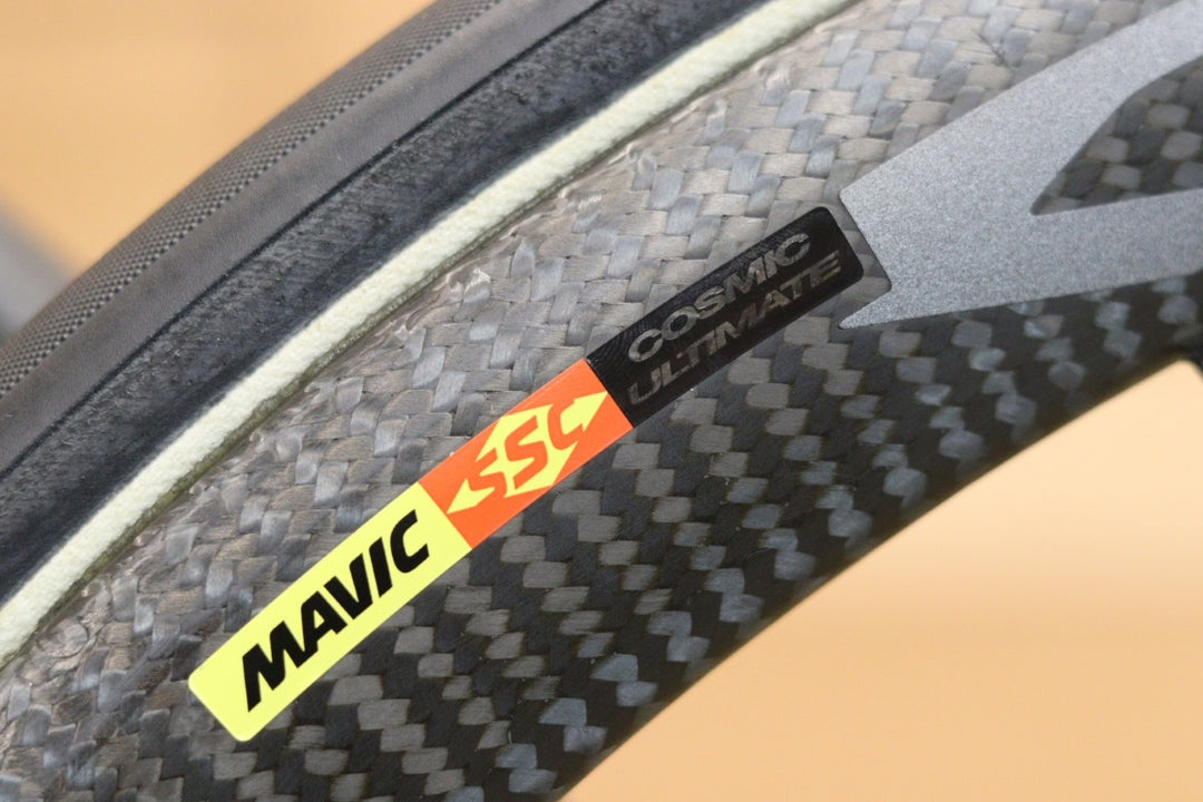 マヴィック MAVIC コスミック アルチメイト COSMIC ULTIMATE チューブラー カーボン ホイールセット カンパ12/11S 【立川店】